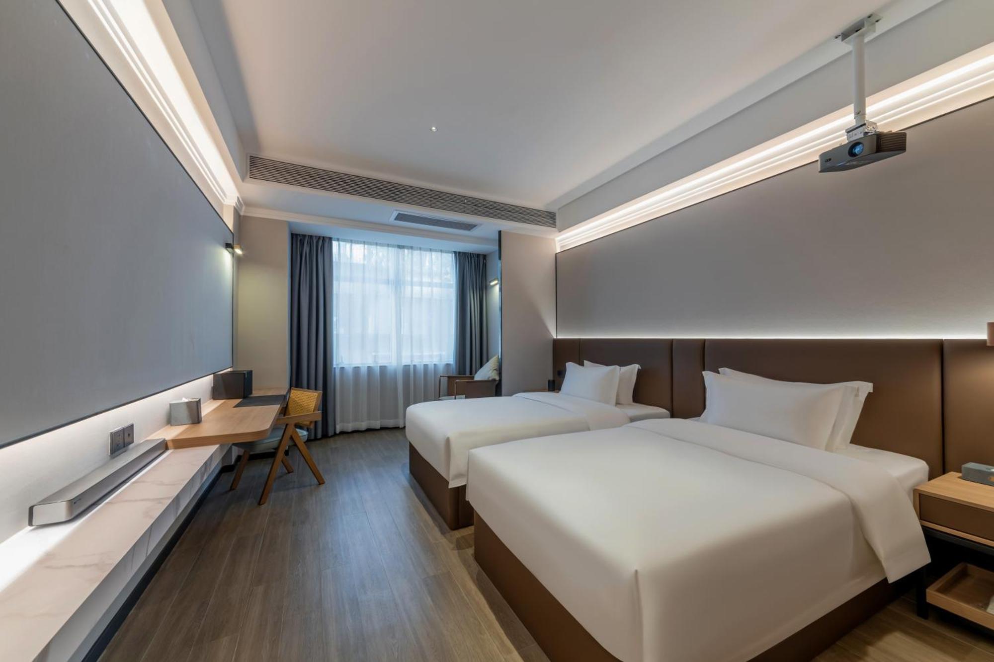 Luyue Hotel Movie Hotel Huaqiangbei Convention And Exhibition Center Branch Shenzhen Exterior foto