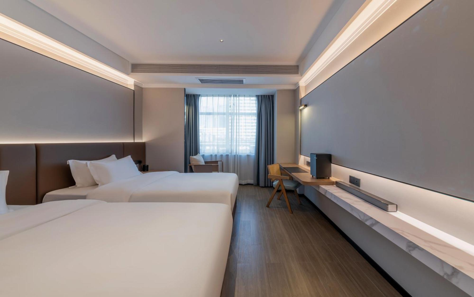 Luyue Hotel Movie Hotel Huaqiangbei Convention And Exhibition Center Branch Shenzhen Exterior foto